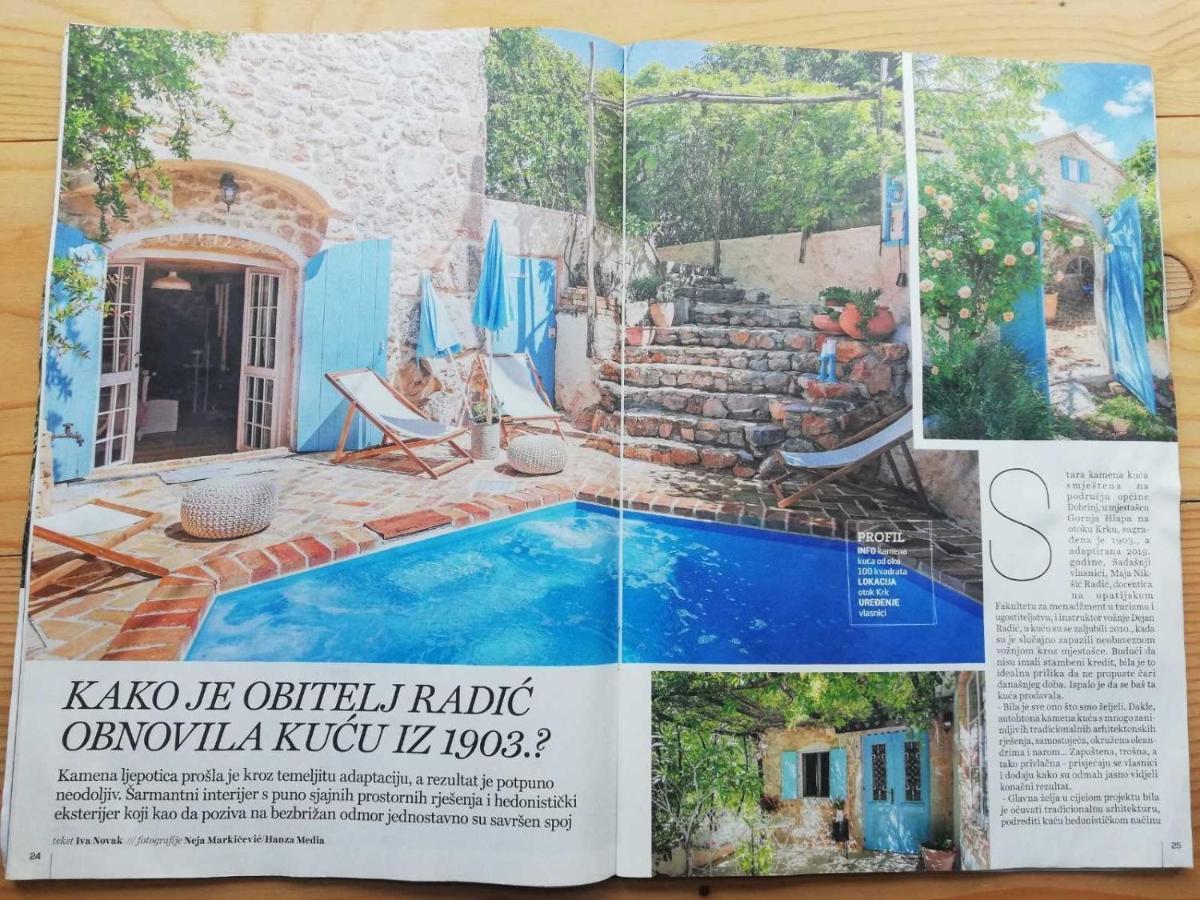 Villa Festina Lente - Cosy & Authentic Villa With Private Heated Pool Dobrinj Luaran gambar